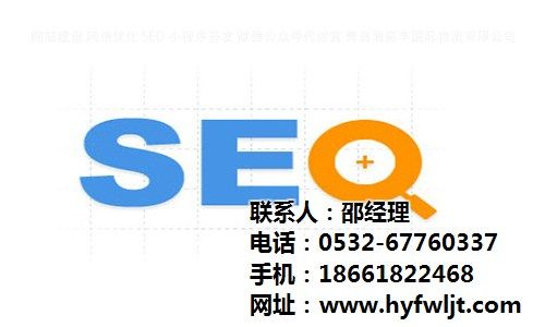网站建设 网络优化  seo 小程序开发  微信公众号代运营 青岛 海裕